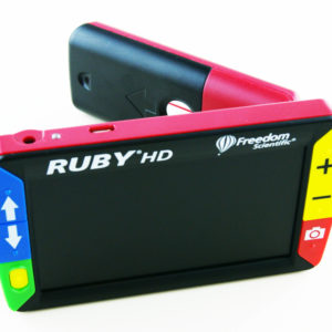 Billede af RUBY HD stående, med håndtag foldet halvt ud
