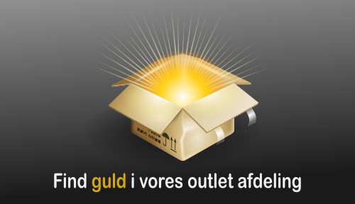 Find altid gode tilbud i vores Outlet afdeling